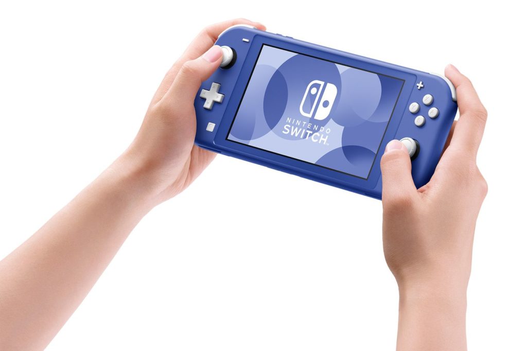 NOUVELLE NINTENDO SWITCH LITE BLEUE