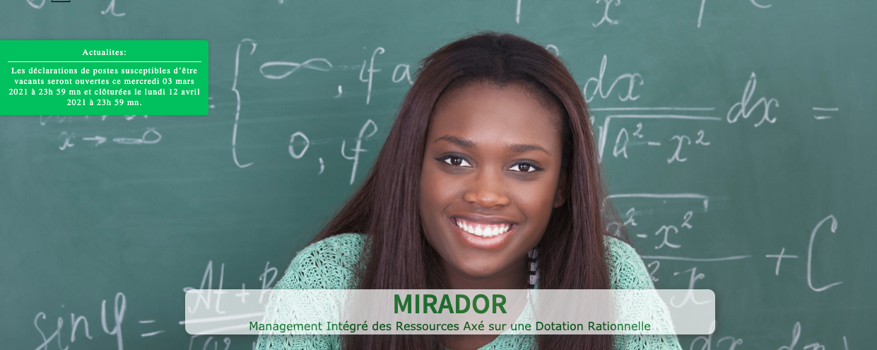 declaration poste mirador