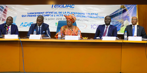 TeleDAc: lancement de la plateforme intégrant l’Acte 3 de la décentralisation