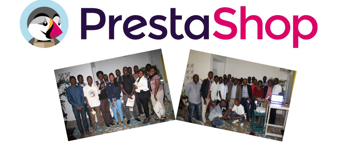 La communauté sénégalaise du CMS e.commerce PrestaShop se renforce.