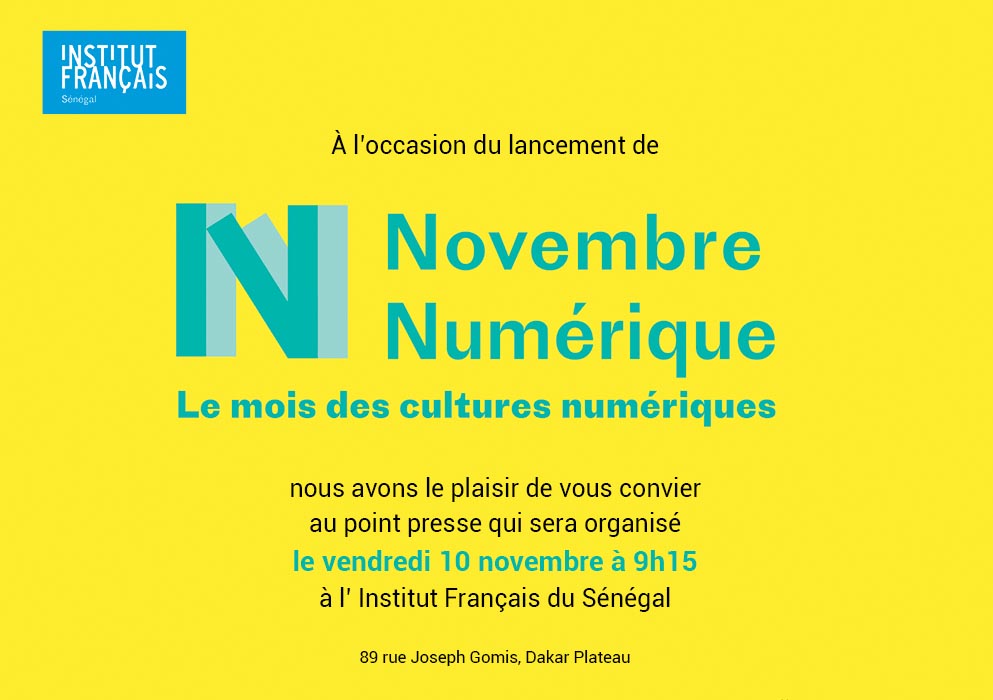 Novembre numérique : L’institut français de Dakar se digitalise