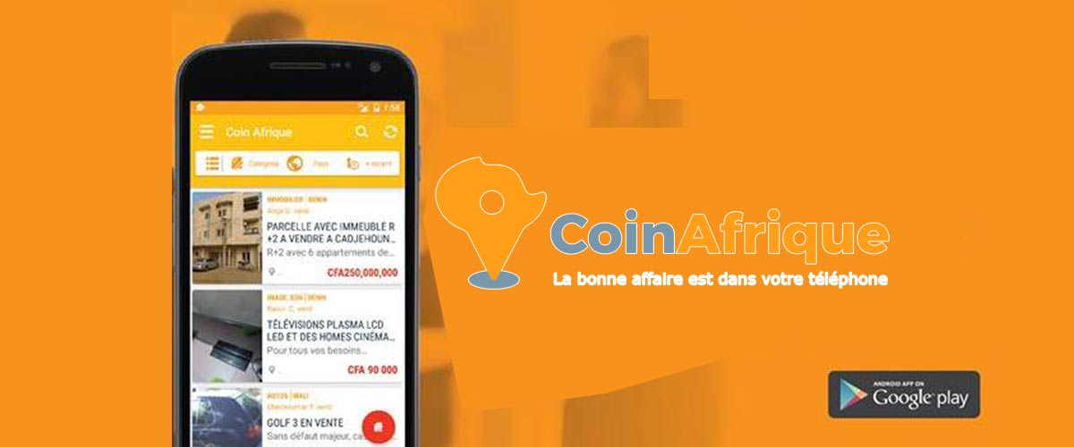 application CoinAfrique