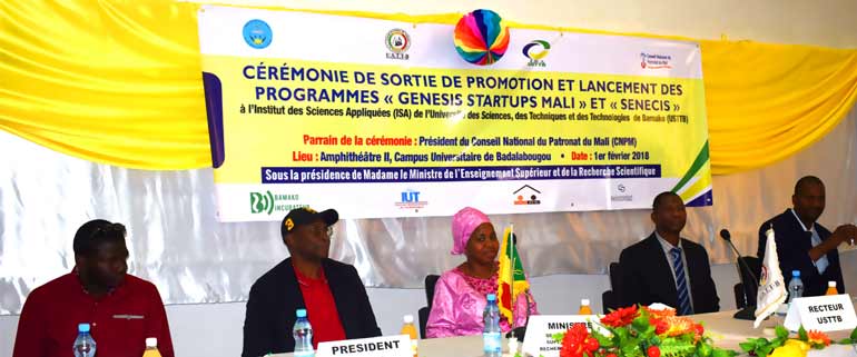 Bamako Incubateur, Programme GENESIS STARTUPS MALI