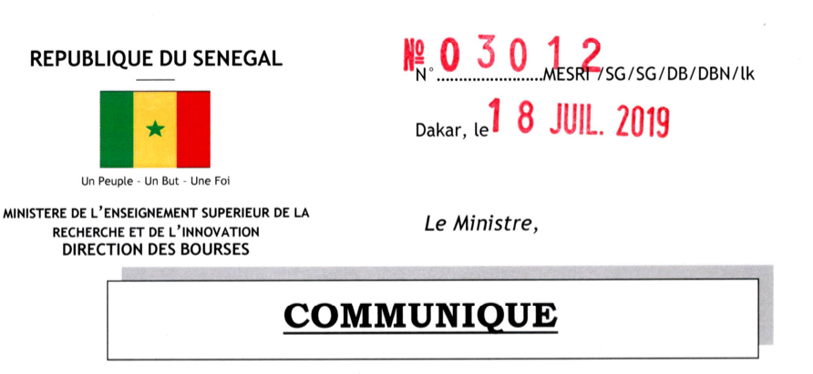 Demandes d’aides pour étudiants: ouverture de la plateforme…