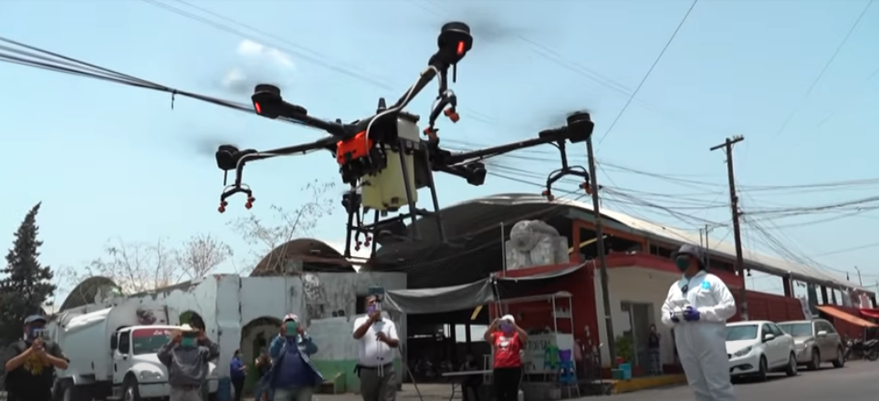 Des drones dans la lutte contre la covid-19