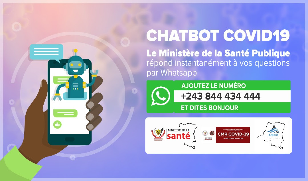 tchat bot covid 19 congo
