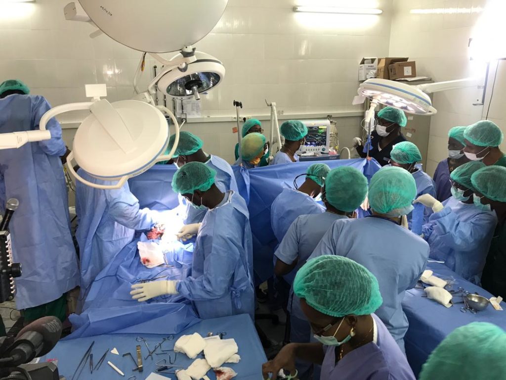 Bloc opératoire de Sokone: Un technicien victime d’un grave accident de travail