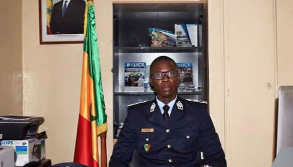 Mouhamed GUEYE, nouveau chef du Bureau des relations publiques de la police