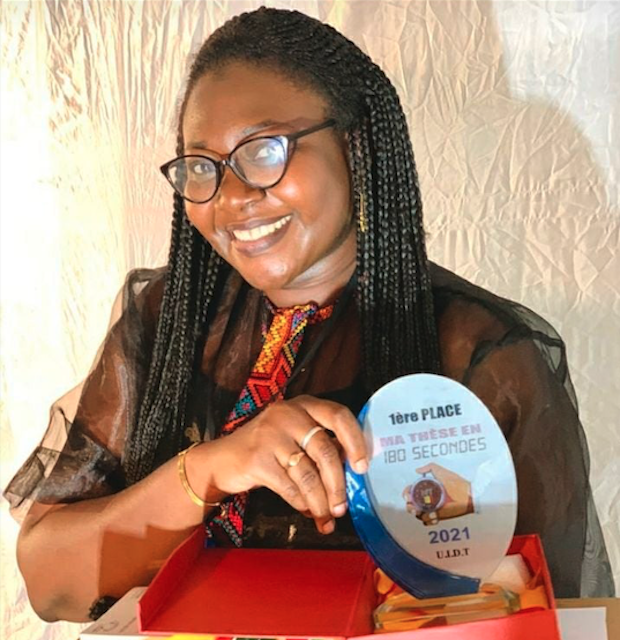 Aminata Sourang Mbaye Diouf lauréate du concours ’’Ma thèse en 180 secondes’’