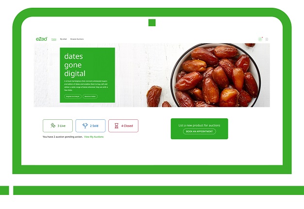 Agthia lance eZad, la première plateforme d’enchères en ligne pour la vente de dattes