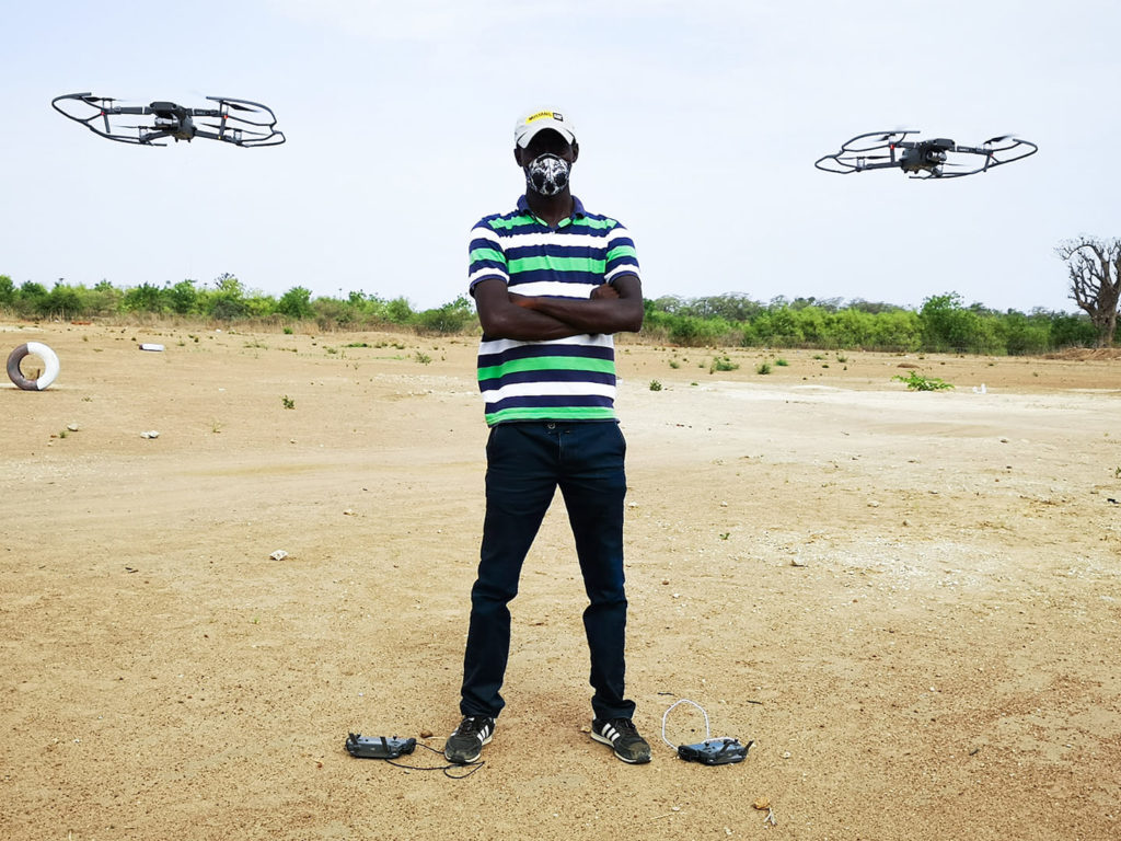 Mamadou Wade alias Dr Drone : A l’heure et à la pointe de la technologie