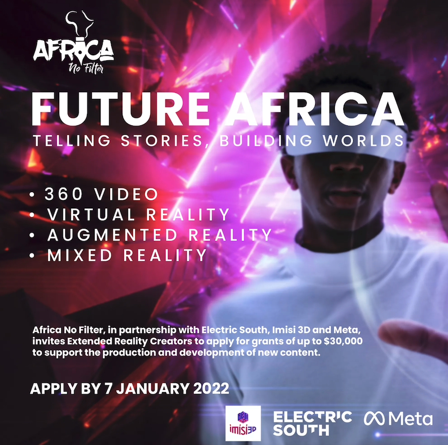 Réalité virtuelle: Africa No Filter et Meta annoncent un nouveau fonds pour accompagner les producteurs de contenus