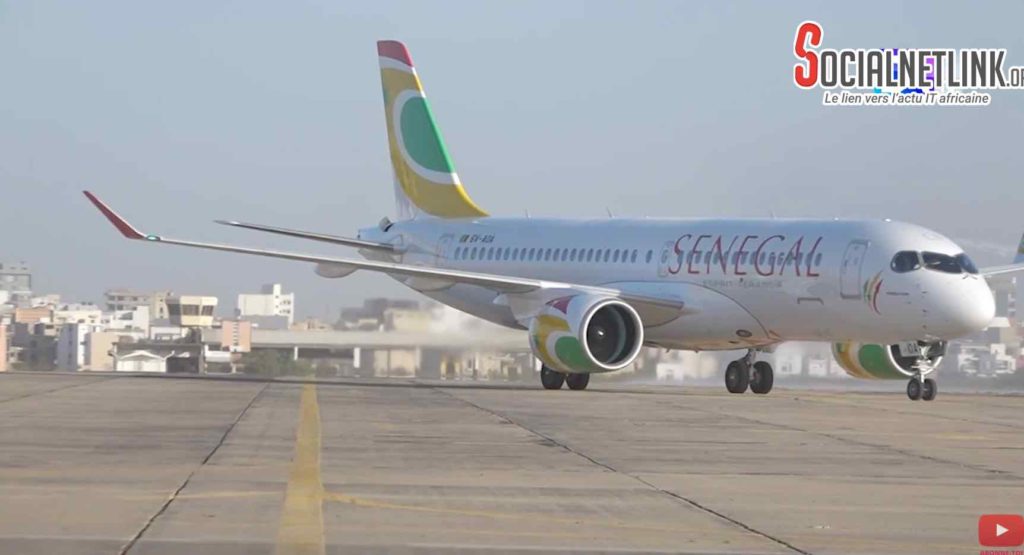 Air Sénégal renforce sa flotte aérienne avec la réception du nouvel avion  A220-300 « Niokolo Koba »