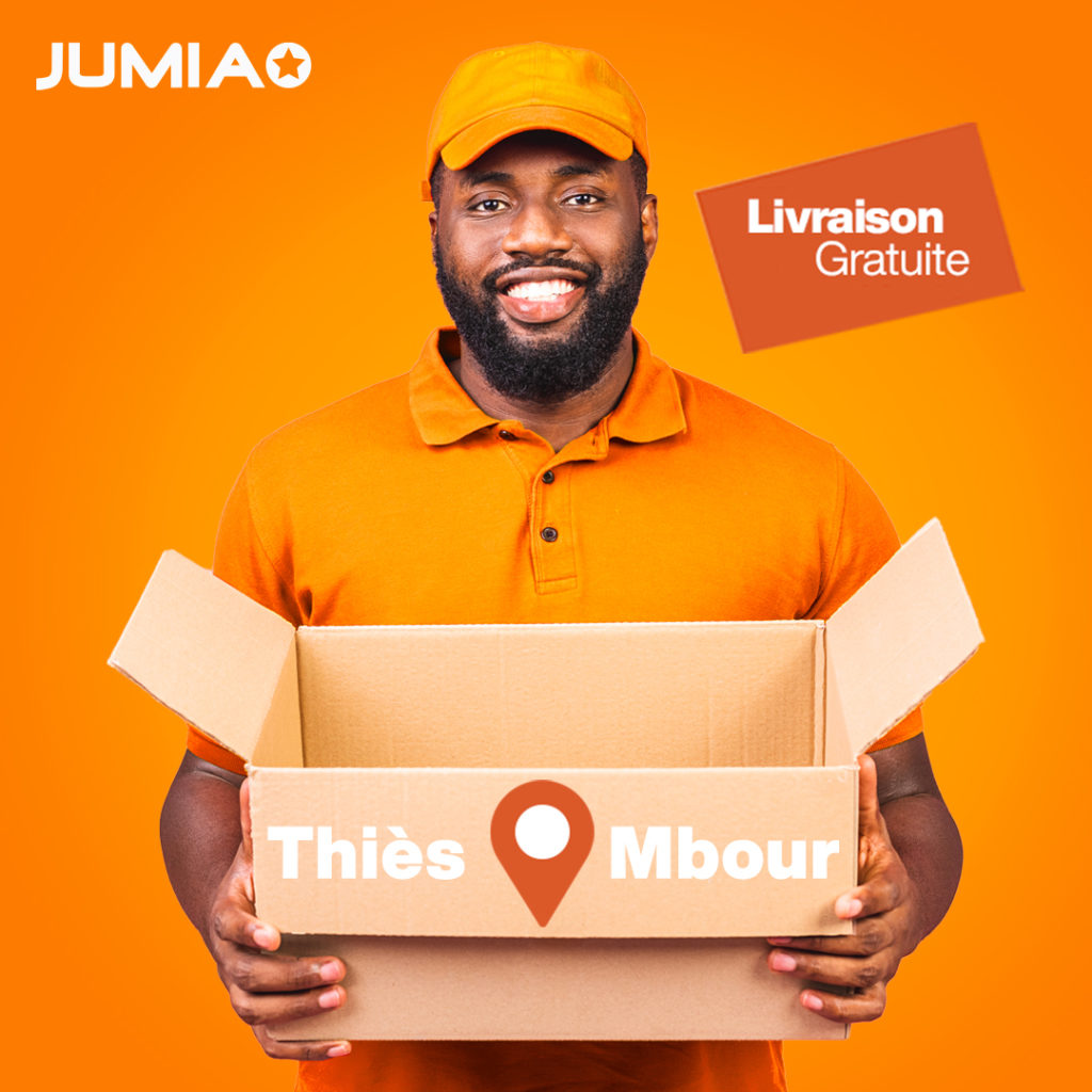 Sénégal – La livraison est désormais gratuite chez  Jumia