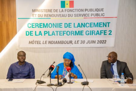 Dématérialisation:  Le ministère de la Fonction publique lance la nouvelle version de la plateforme GIRAFE II