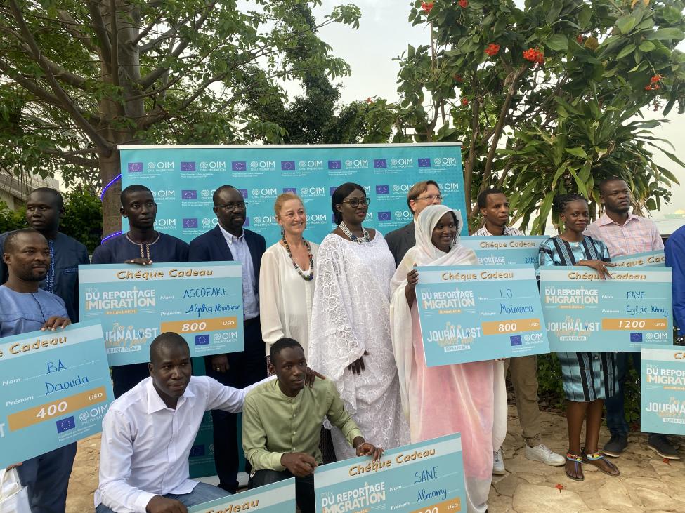 Prix du Meilleur Reportage sur la Migration : L’OIM a primé 9 journalistes sénégalais