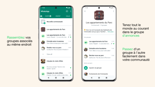 Meta annonce le déploiement des Communautés sur WhatsApp 