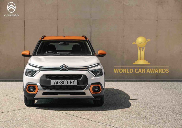 Citroën C3 reçoit le prix «2023 World Urban Car»
