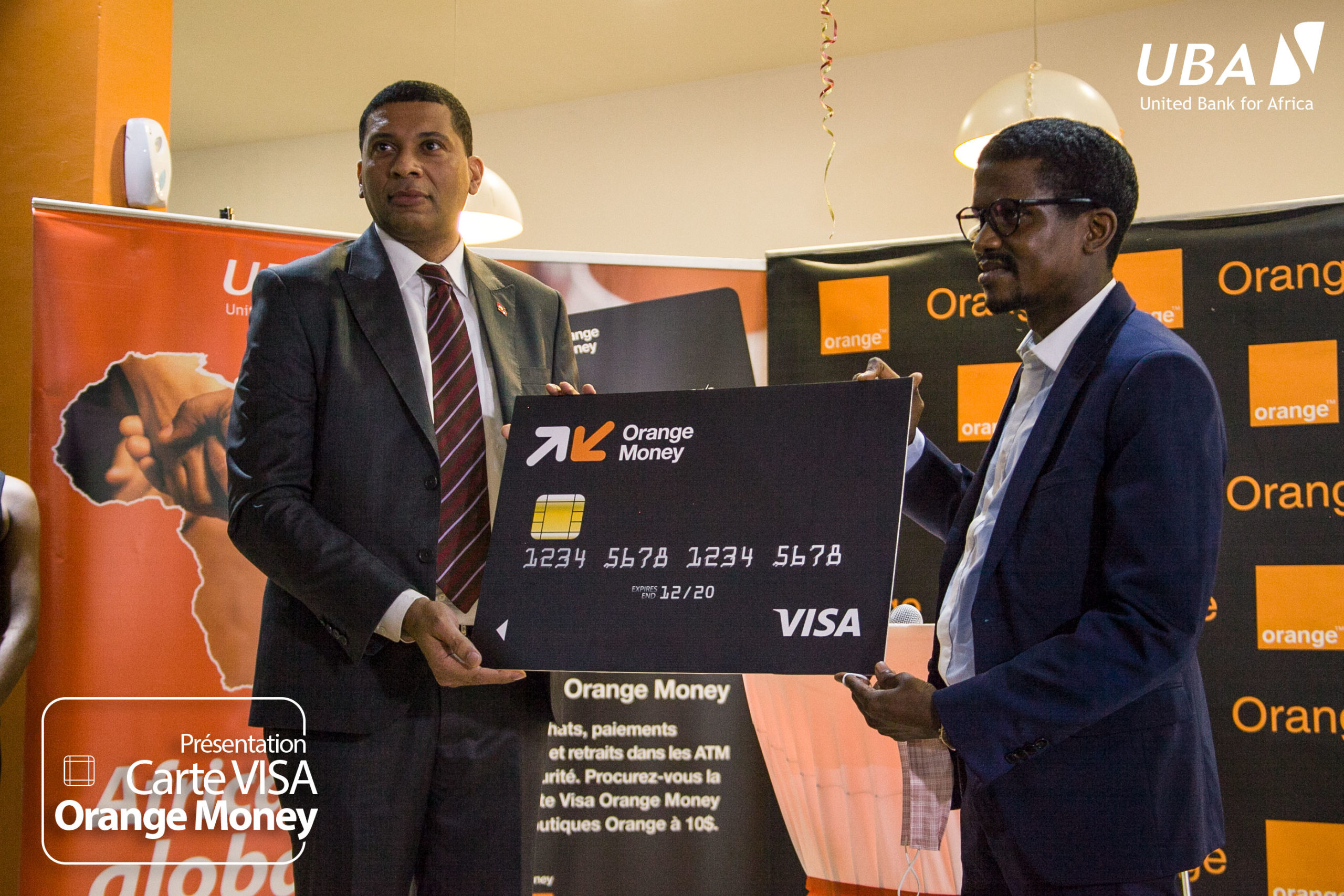 Guinée Orange lance la carte visa «Orange Money»
