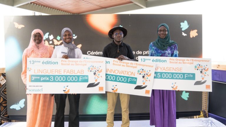 Les lauréats du Prix Orange de l’Entreprenariat Social au Sénégal 2023 dévoilés