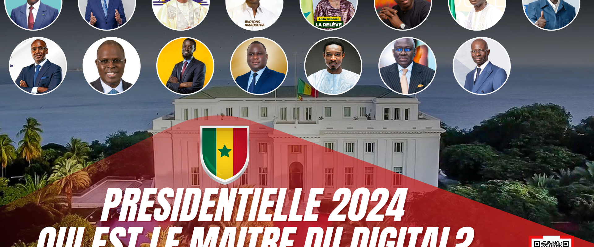 Classement digital des candidats à la présidentielle senegal