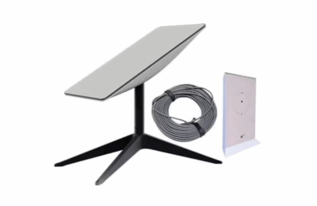 Un Kit de Connexion à un Satellite Starlink