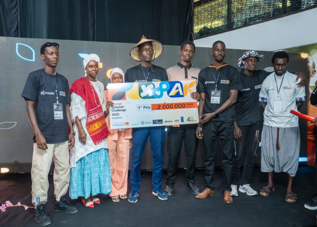 Kinkoumba remporte le Prix National de la 14ᵉ édition de l’Orange Summer Challenge 2025 au Sénégal