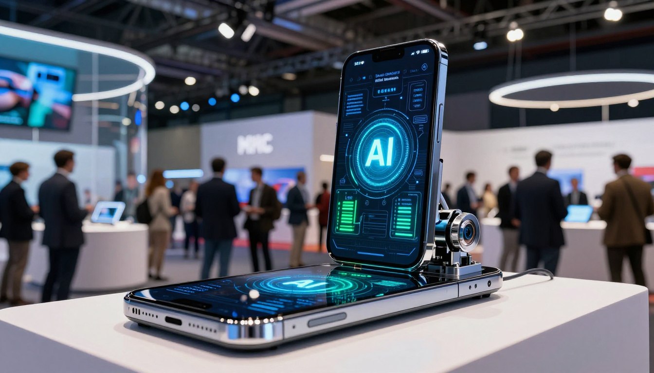 Honor dévoile un "téléphone-robot" à intelligence artificielle au MWC