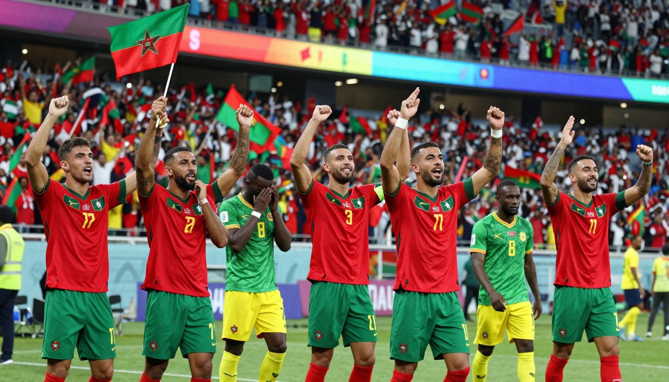 tremblement de terre, le Sénégal perd son titre, le Maroc champion d'Afrique