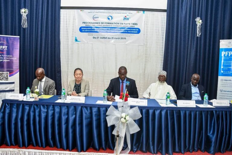 Formation professionnelle : le Sénégal accueille 20 formateurs ivoiriens pour un programme technique intensif