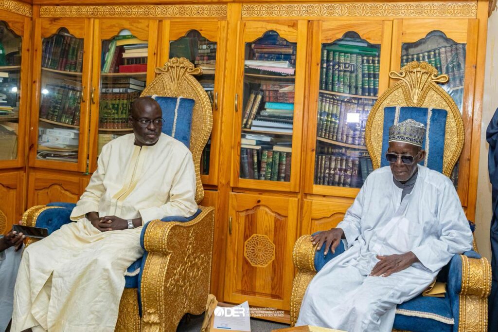 Visite à Tivaouane et Médina Baye : le Dr Abdoulaye Niane réaffirme l’engagement de la DER/FJ aux côtés des foyers religieux