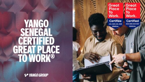 Yango Sénégal réitère son succès et décroche la certification Great Place to Work® 2026